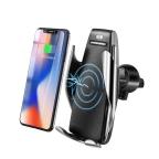 Auto stalak Wireless S5 sa holderom crni cena 4000 din slika