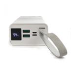 Power bank prenosiva baterija Oxpower PD40 PD QC 22.5W 40000 mAh bela slika 2