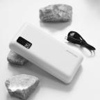 Power bank prenosiva baterija Oxpower PW20 20000 mAh bela slika 3