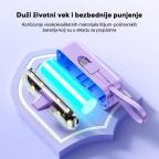 Power bank prenosiva baterija privezak Oxpower 5000mAh Type C roze slika 5