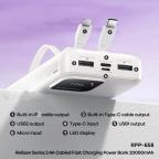 Power bank prenosiva baterija REMAX Rellaen series RPP-658 2.4A 20000mAh crna slika 3