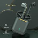Bluetooth slusalice Airpods Earbuds J18 metalik zelene slika 4