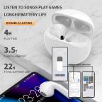 Bluetooth slusalice Airpods T-phox Pro crne HQ slika 6