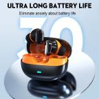 Bluetooth slusalice Airpods T-phox Y600 belo sive HQ slika 2