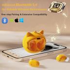 Bluetooth slusalice Cat zute slika 4