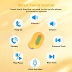 Bluetooth slusalice Cat zute slika 5