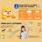 Bluetooth slusalice Cat zute slika 6