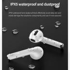 Bluetooth slusalice Lenovo LP2 Airpods bele slika 9