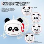 Bluetooth slusalice Panda bele slika 2