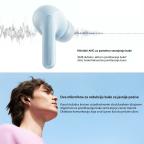 Bluetooth slusalice Xiaomi Redmi Buds 6 lite bele slika 7