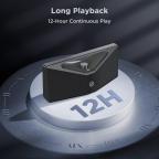 Bluetooth zvucnik BUGANi Brief Pro BS12303 crno-sivi slika 5