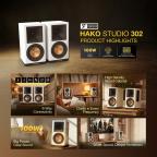 Bluetooth zvucnik Fantech FBB302 Hako Studio beli slika 4