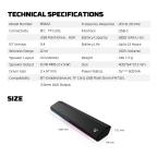 Bluetooth zvucnik Fantech GROOVE BAR PRO BS 162 crni slika 13
