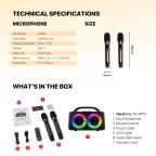 Bluetooth zvucnik Fantech NP01 NeraParty crni slika 11