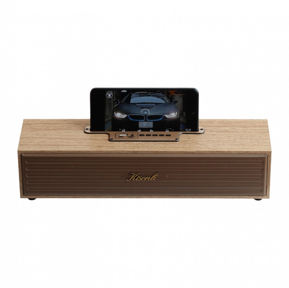 Bluetooth zvucnik Kisonli G11a svetlo braon cena 5000 din slika