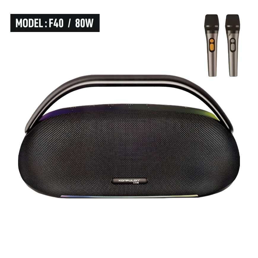 Bluetooth zvucnik KONFULON F40 80W baterija 12000mAh cena 45000 din slika