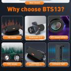 Bluetooth zvucnik LDNIO BTS 13, 10W, crni slika 9