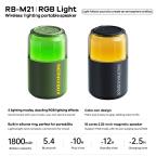 Bluetooth zvucnik Remax RB-M21 plavi slika 3