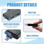 Citac kartica USB JWD 6u1 OTG beli slika 4