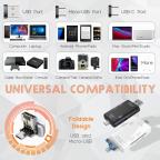 Citac kartica USB JWD 6u1 OTG beli slika 6