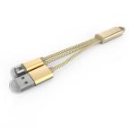 Data kabl LDNIO LC89 sa priveskom za iPhone lightning/micro USB zlatni slika 2