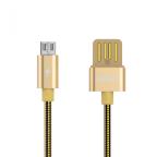 Data kabl REMAX Silver serpent series RC-080m micro USB zlatni 1m cena 1000 din slika