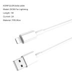 Data kabl KONFULON DC05 za iphone lightning beli 1m slika 2