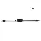 Data kabl KONFULON S79 privezak micro USB crni 1m slika 3