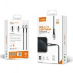 Data kabl LDNIO LC111 PD Type C na iPhone lightning 30W HQ sivi 1m slika 8