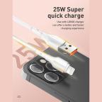Data kabl LDNIO LS841 25W Fast micro USB beli 1m slika 5
