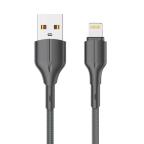 Data kabl LDNIO LS851 25W Fast iPhone lightning sivi 1m cena 1000 din slika