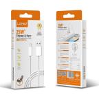 Data kabl LDNIO LS892 25W Fast Type C beli 2m slika 7