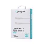 Data kabl Pluginn PI-PD 60W Type C na Type C beli 2m slika 2
