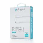 Data Kabl Pluginn PI-PDL 30W Type C na Lightning beli 1m cena 1000 din slika