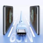 Data kabl REMAX Leya Series PD 65W Fast Charging RC-C091 Type C na Type C beli slika 3
