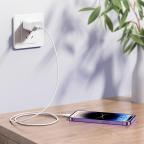 Data kabl REMAX RC-183i PD 30W Type C na iPhone lightning 2m beli slika 3