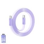Data kabl REMAX Ultimate Series CB35 65W Ultra-Thin Fast Charging Type C na Type C 1.2m ljubicasti cena 1500 din slika