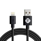 Data kabl Teracell Plus 2.4A za iPhone lightning crni 2m cena 1000 din slika