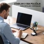Desktop drzac za mobilni telefon magnetic ZJ02 3u1 (wireless punjac za mobilni telefon, slusalice i Apple smart watch) slika 7