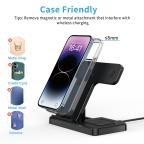 Desktop drzac za mobilni telefon Z5G 3u1 (wireless punjac za mobilni telefon, slusalice i Apple smart watch) slika 8