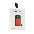Drzac za kartice Leather Wallet svetlo braon slika 3