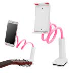 Fleksibilni desktop drzac za mobilni telefon tip2 pink cena 2000 din slika