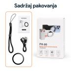 Foto nastavak za mobilni telefon PH-80 magnetic beli slika 7