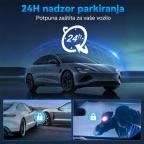 Kamera za Auto DashCam 3u1 JWD 1080P crna slika 3