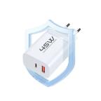 Kucni punjac KONFULON C100Q PD 45W, QC 20W beli cena 3000 din slika