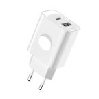 Kucni punjac KONFULON C70Q, Fast Charge, QC3.0 22.5W, PD 20W beli cena 3000 din slika