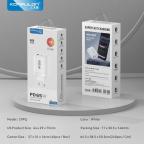 Kucni punjac KONFULON C99Q PD 65W, QC 30W beli slika 5