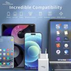 Kucni punjac KONFULON JK77 2.4A sa micro USB kablom beli 1m slika 2