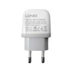 Kucni punjac LDNIO A1209Q QC3.0, 18W sa Type C kablom beli slika 3