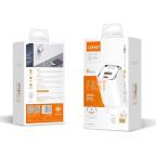 Kucni punjac LDNIO A2317C, 3.6A, QC3.0 18W, PD 30W sa Type C na Type C kablom beli slika 10